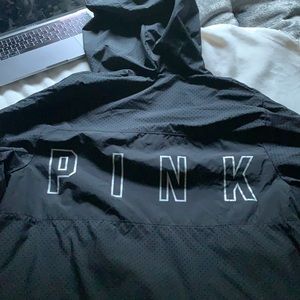 Black Pink Wind/Rain Jacket XS/S